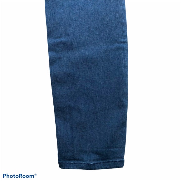 Vince Crop Skinny Ankle Glacier Blue Stretch Jeans - Picture 11 of 16